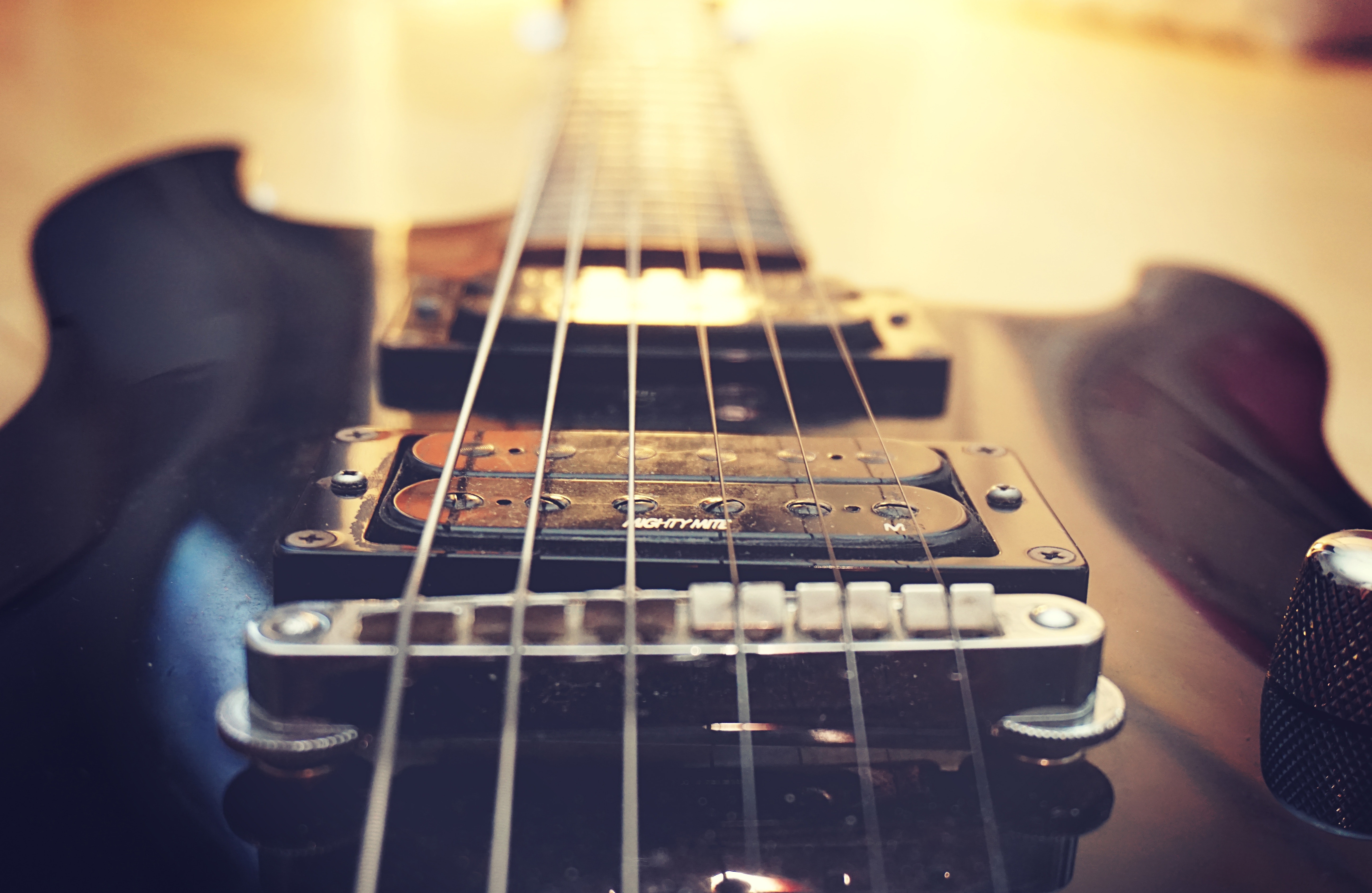 Close-up of Guitar by Pixabay
